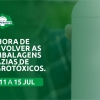 É hora de devolver as embalagens vazias de agrotóxicos