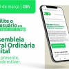 Habilite o seu acesso para participar da Assembleia Ordinária Digital