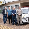Cooperoque fortalece a segurança regional com apoio à nova viatura da Brigada Militar