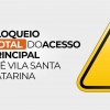Comunicado de interdição de acesso