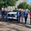 Cooperoque participa da entrega de nova viatura à Polícia Civil de Cerro Largo por meio do PISEG